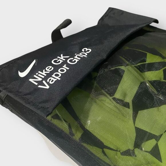 Nike Vapor Grip3 Goalkeeper Gloves Volt Black Soccer Goalie HQ0304-702 size 10 - Picture 3 of 7